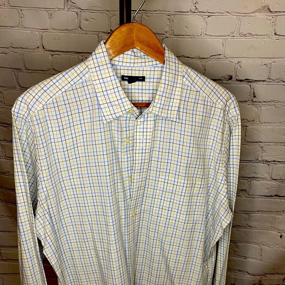 Gap, Large, White/Blue